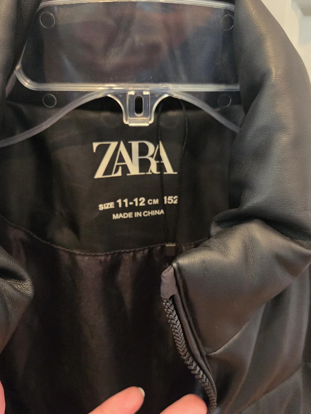 Zara Black Puffer Vest for Kids